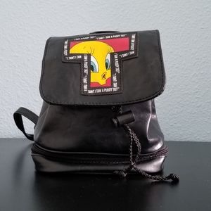 Vintage Looney Tunes Tweety Bird mini backpack